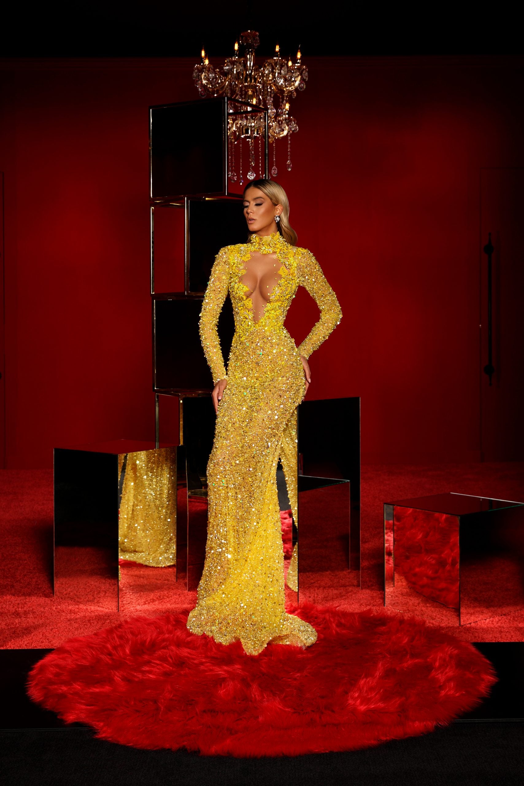 Long Yellow Dress - Image 4