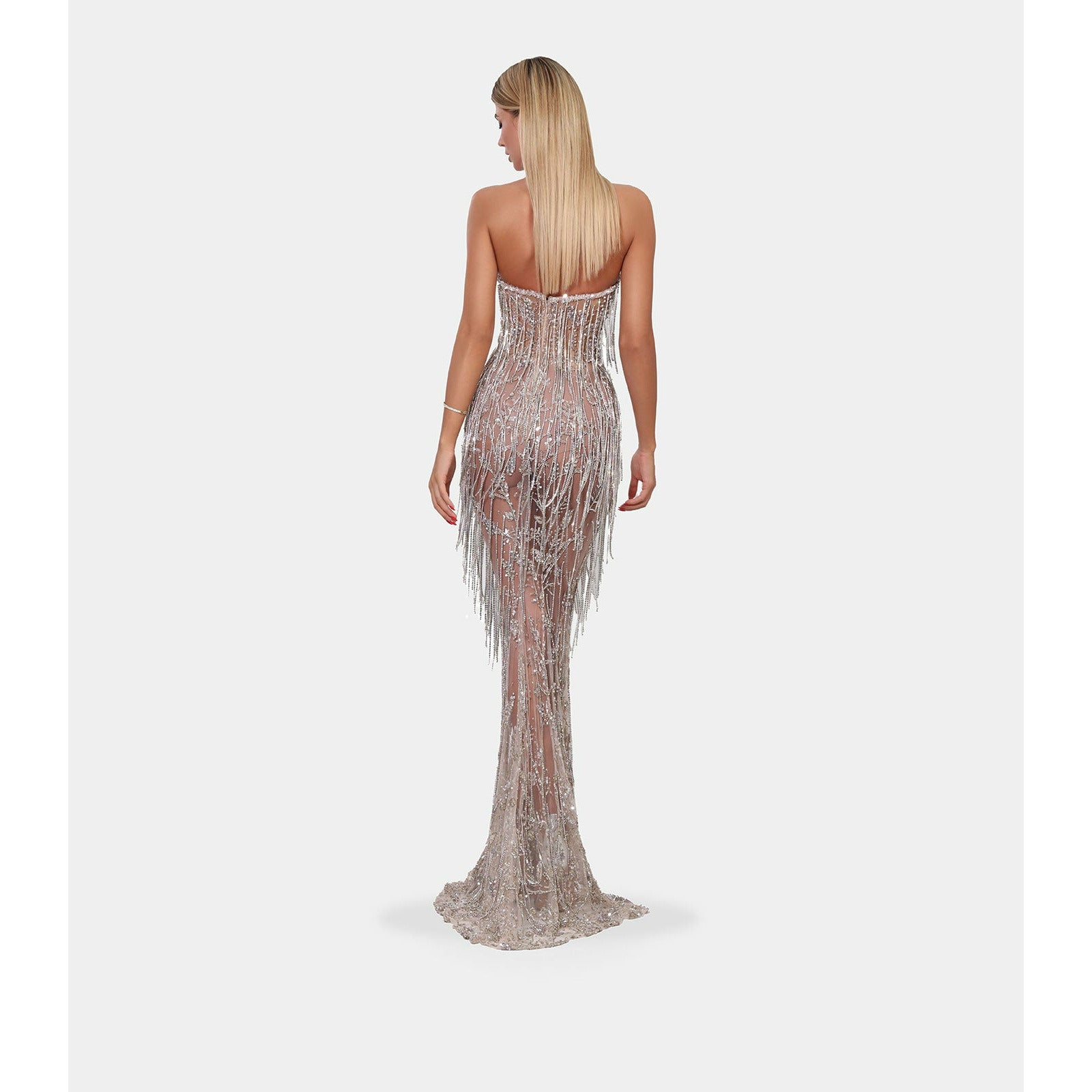 Glamorous Corset with tassels - Image 3